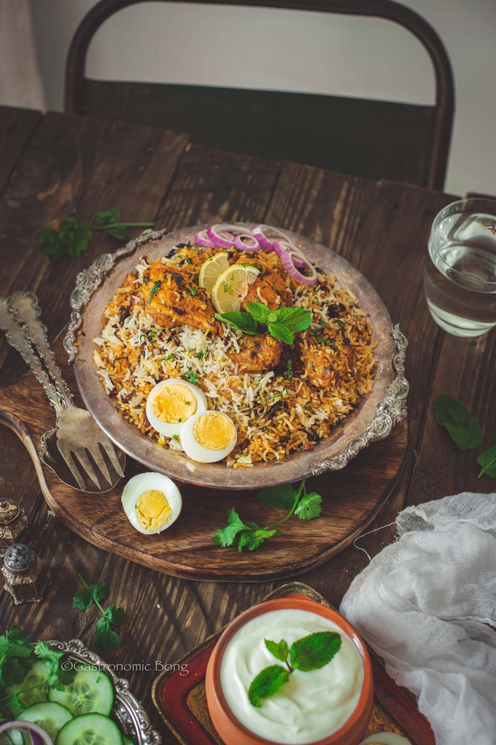 Hyderabadi Chicken Biryani (Kacchi Biryani)