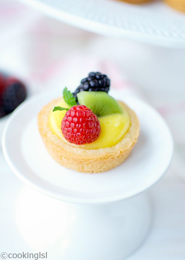 Berry Lemon Tartlets and a Giveaway