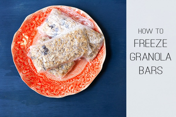 Can You Freeze Granola Bars 