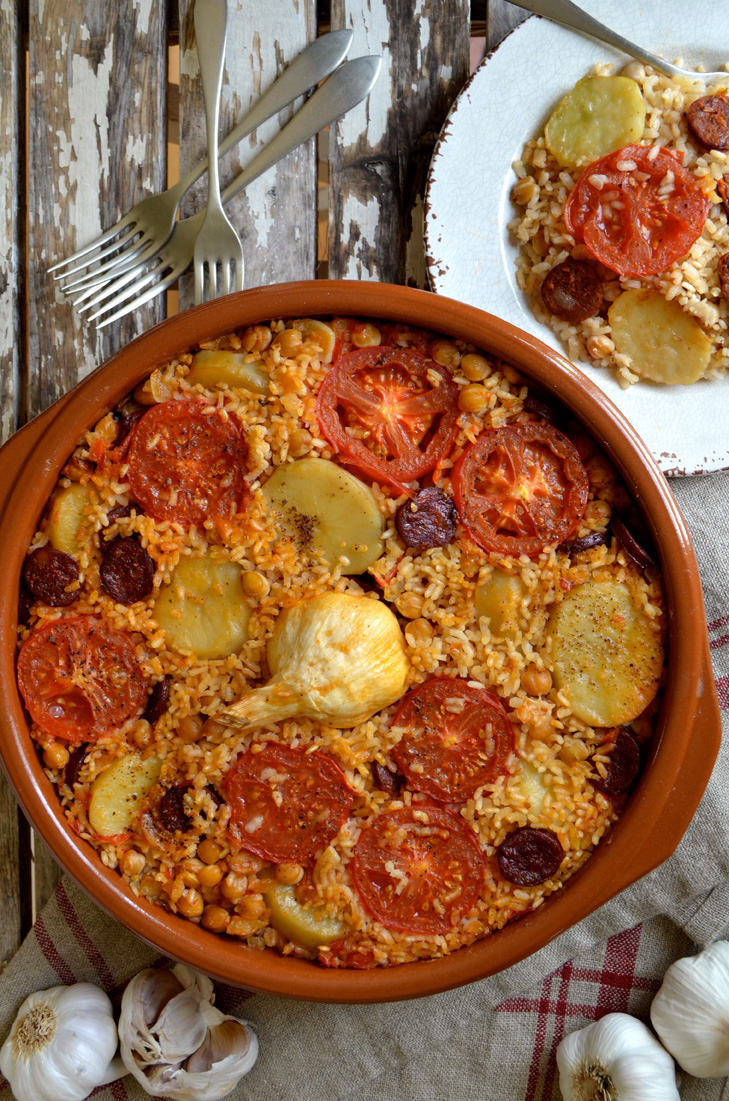 Arroz al Horno, Hearty Baked Rice —Valencian comfort food - MAMA ÍA
