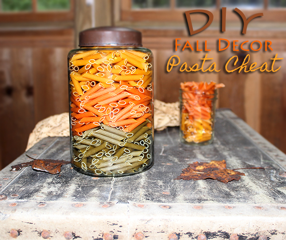 DIY Fall Decor with Pasta
