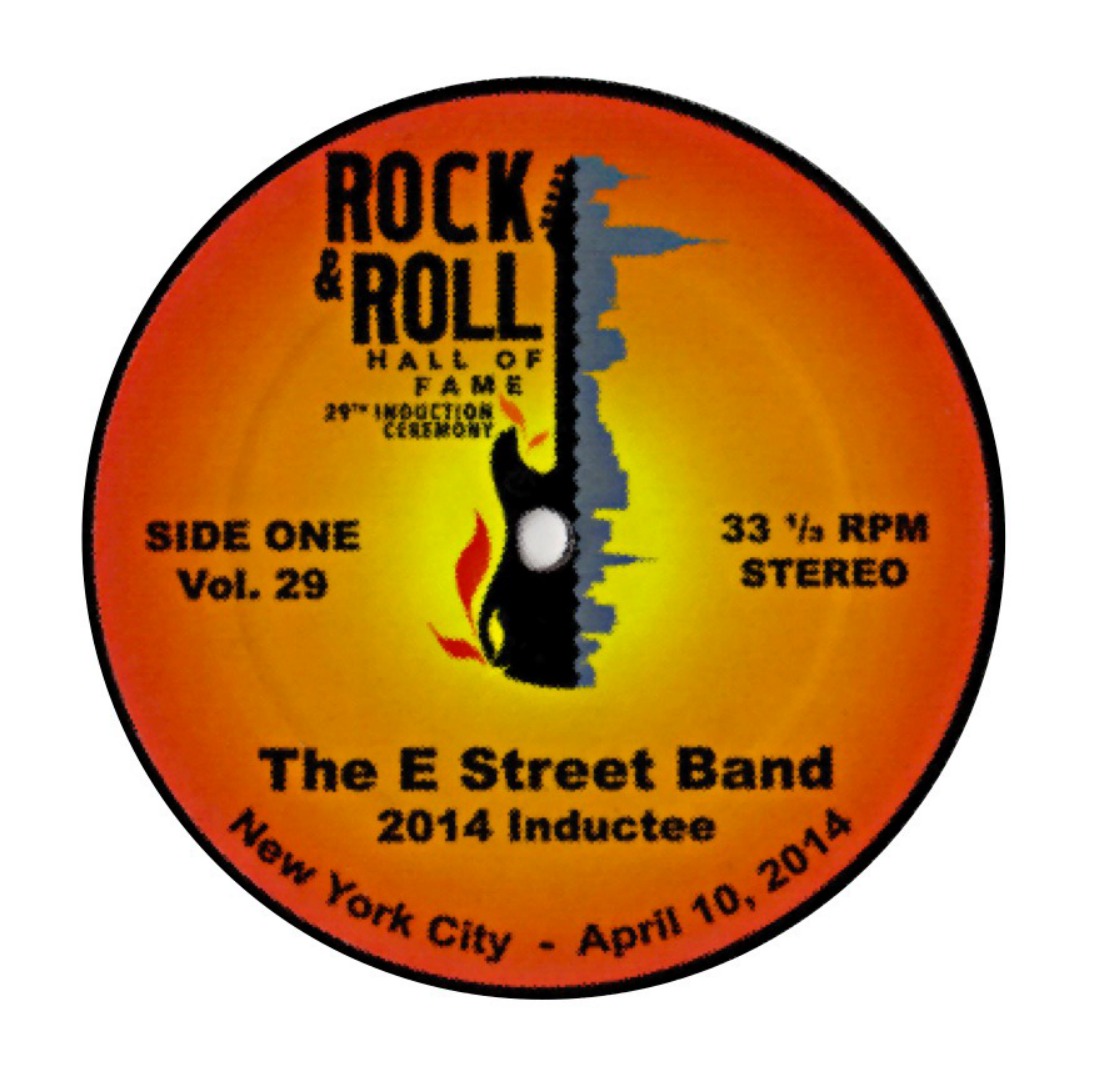 E Street Band Induction