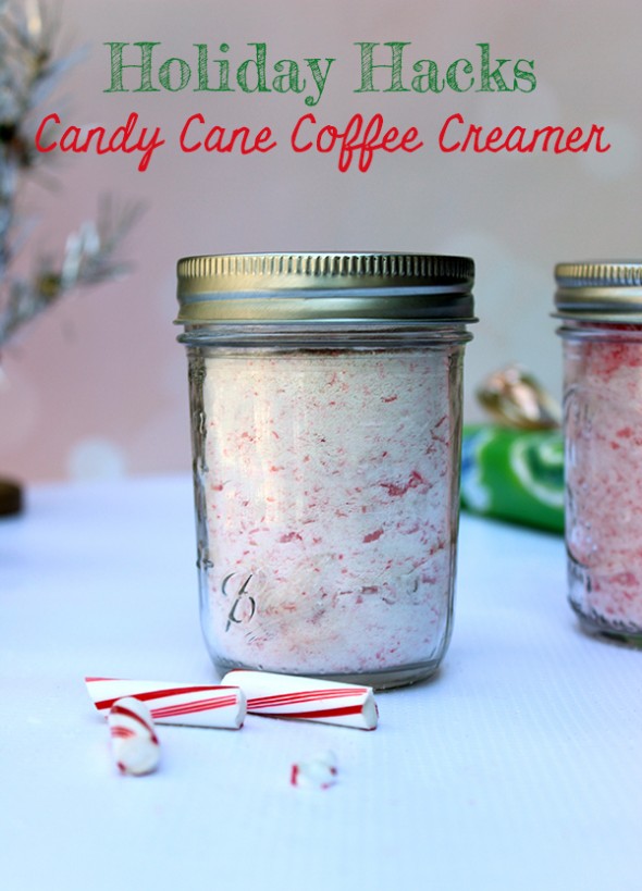 Holiday Hacks: Candy Cane Coffee Creamer