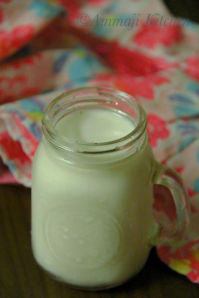 Almond Milk - Homemade | Indian Food Recipes | Ammaji Kitchen