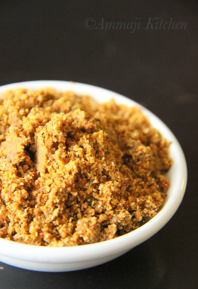 Vangi Bath Powder | Indian Food Recipes | Ammaji Kitchen