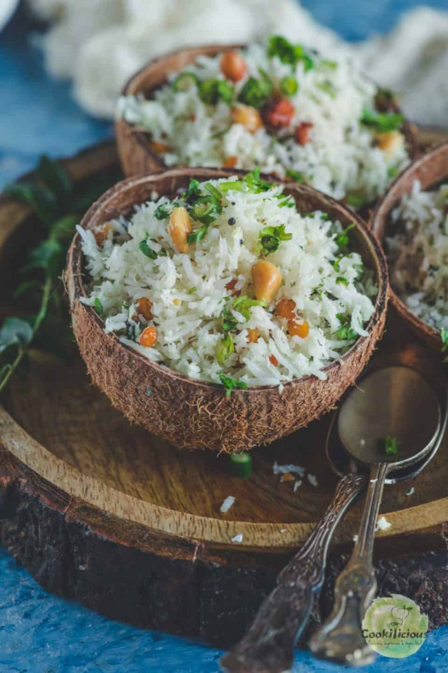 South Indian Coconut Rice