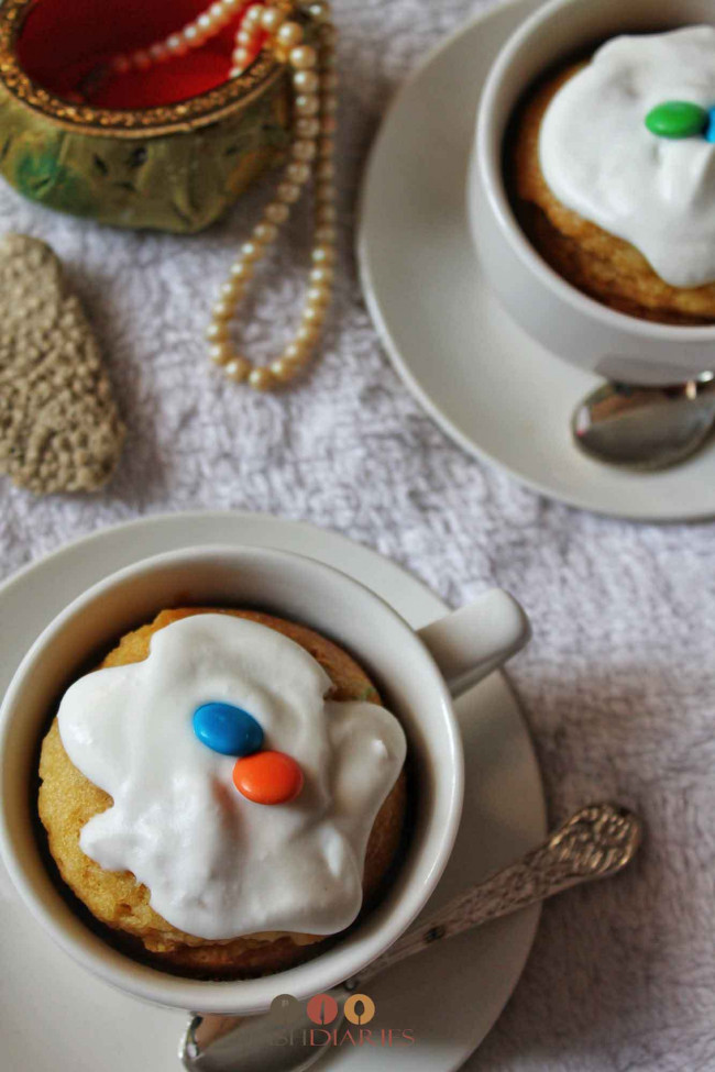 Vanilla Mug Cake Recipe - SpeakingAloud Magazine
