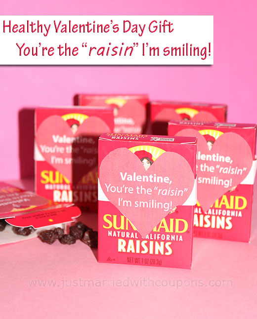 Printable Valentine’s Day Craft: You’re The Raisin