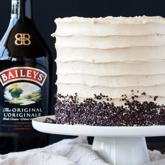 Coffee & Baileys Layer Cake