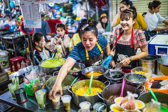 Street food is an element of cultural identity