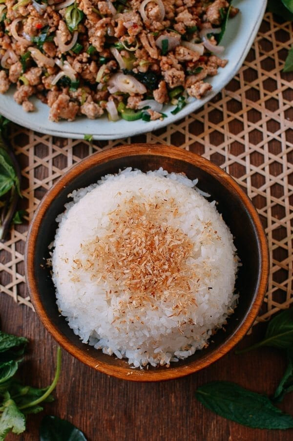 Quick and Easy Coconut Rice Recipe - The Woks of Life