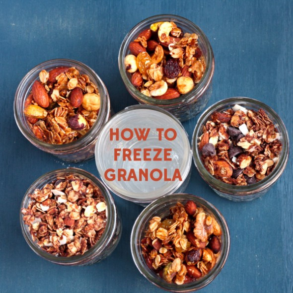 How to Freeze Granola - Savvy Eats