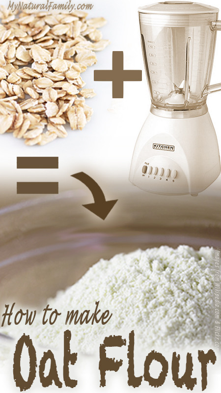 How to make Oat Flour Instructions