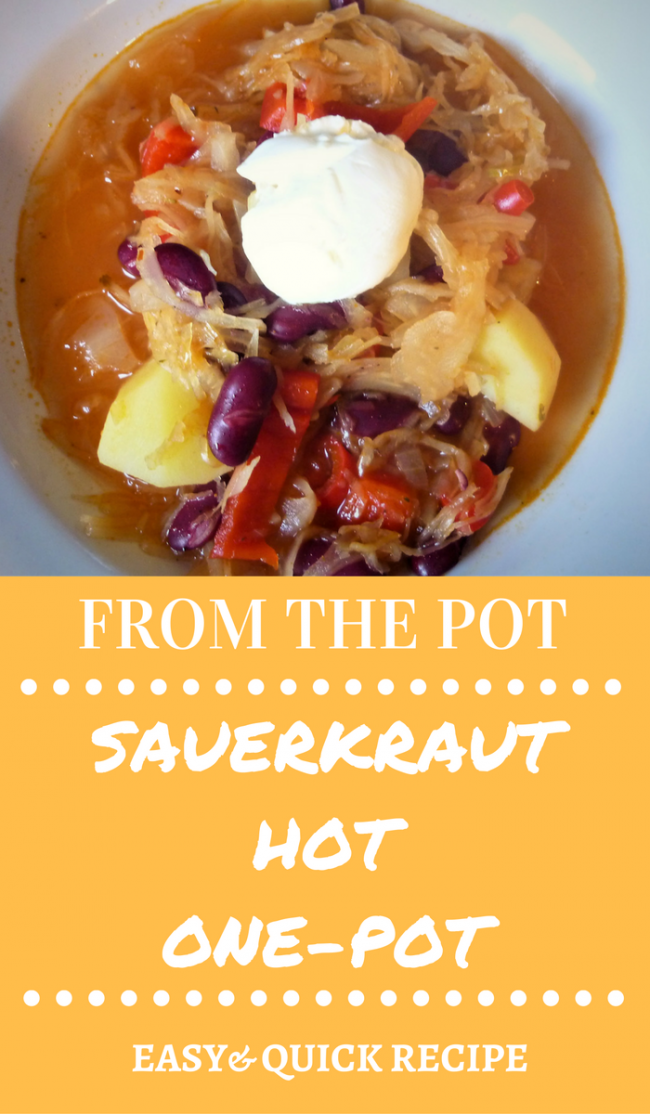 From the pot | Sauerkraut hot one-pot, a delicious warming dinner