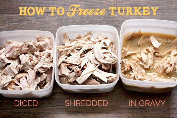 Freezing Thanksgiving Turkey Leftovers | Savvy Eats