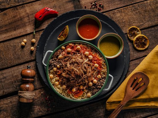 Egyptian Koshari recipe for a quick one-pot meal