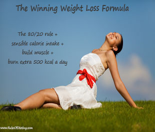 The winning weight loss formula - Rules of Dieting