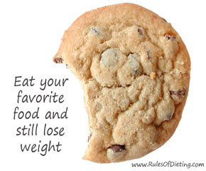 Eat your favorite food and still lose weight - Rules of Dieting