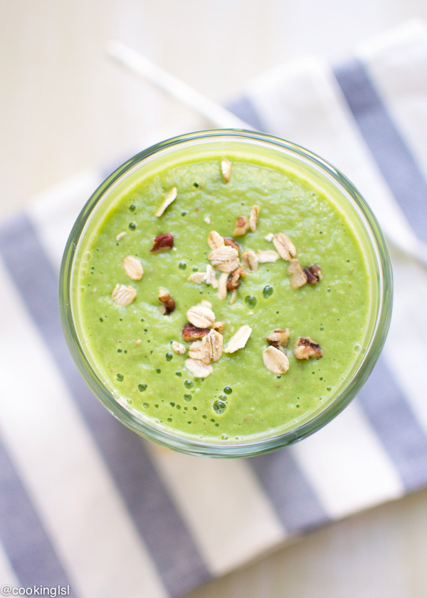 Apple Pear Green Smoothie (Green Thickie)
