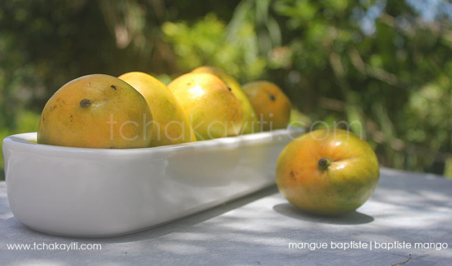It's mango season in Haiti!