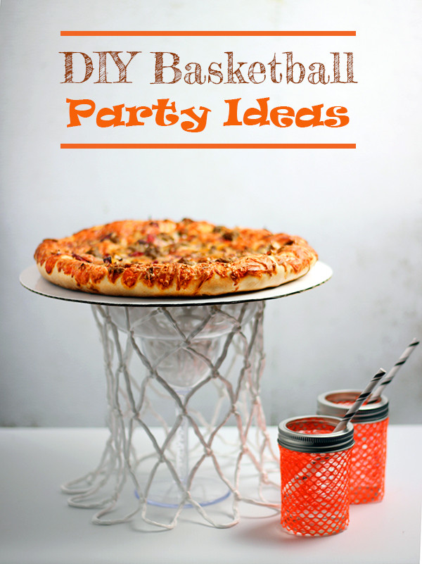 DIY Basketball Party Ideas with DIGIORNO® Stuffed Crust Pizza at Walmart #NewFavorites