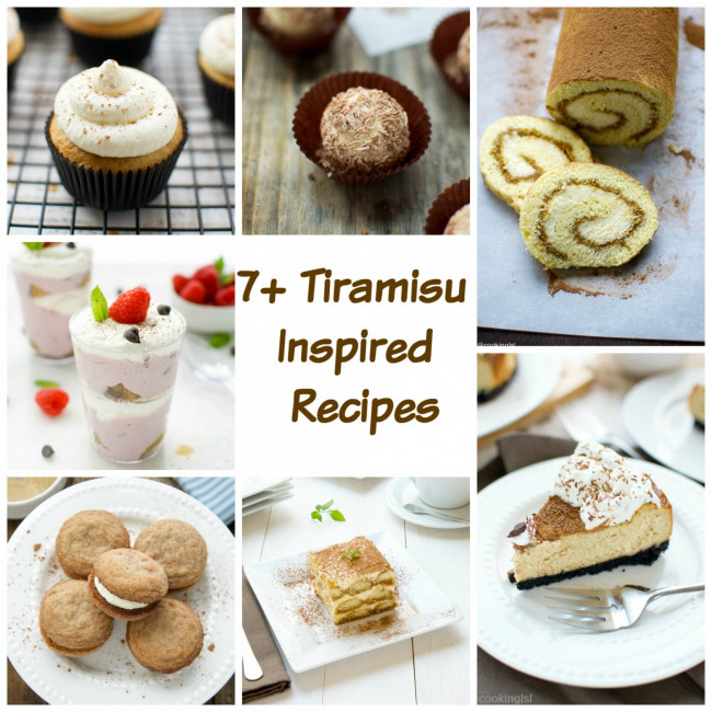 Tiramisu Inspired Recipes Roundup
