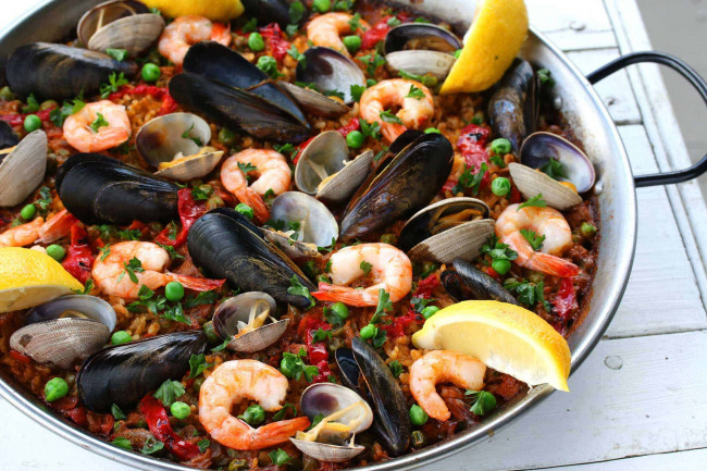 Seafood Paella (Paella de Marisco)