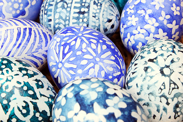 14 Creative Easter Egg Decorating Ideas- A Cultivated Nest