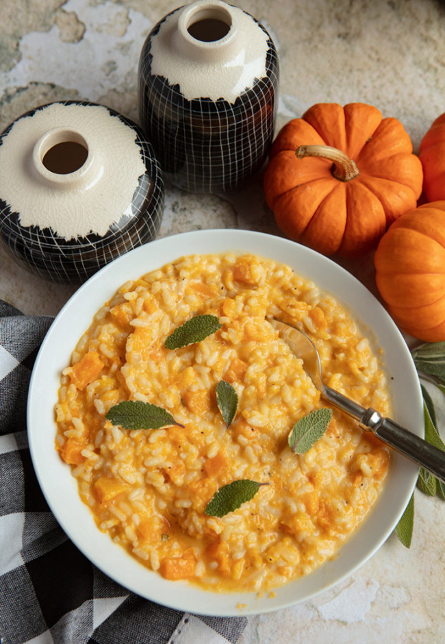 Risotto with Butternnut Squash | Italian Food Forever